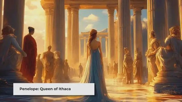 'Video thumbnail for Penelope's Clever Ruse: A Tale of Loyalty in Ancient Greece'