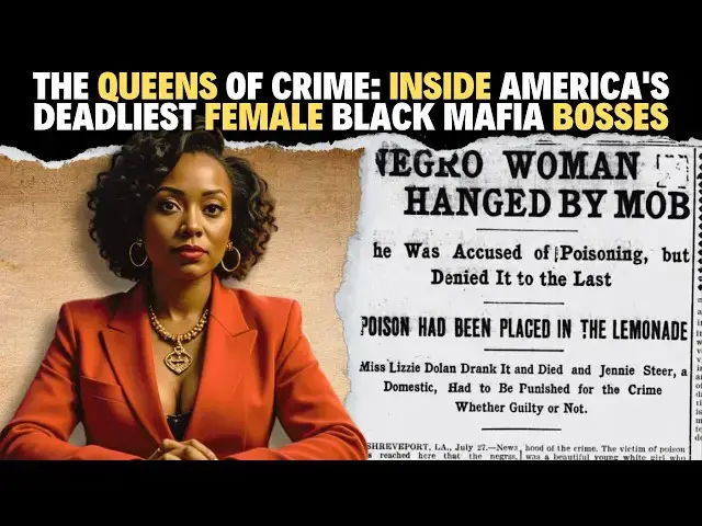 'Video thumbnail for The Queens of Crime: Inside America's Deadliest Female Black Mafia Bosses (2025 Documentary)'