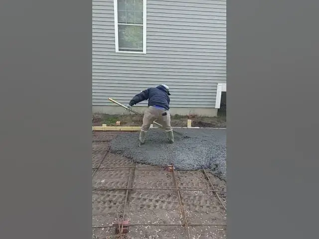'Video thumbnail for How to Use a Concrete Rake'