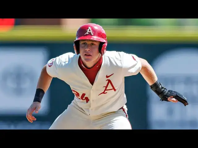 'Video thumbnail for Charles Davalan 2025 College Baseball Highlights! | Arkansas Razorbacks'