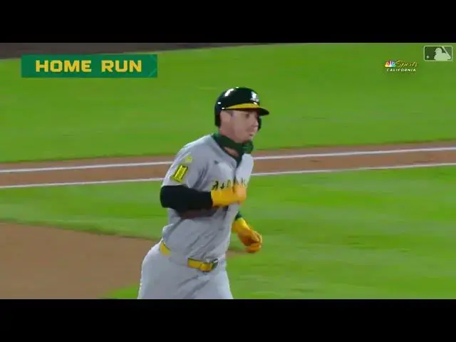 'Video thumbnail for Brent Rooker DRILLS a Solo Home Run! | 4th HR of 2025 | Athletics | 04/05/2025'
