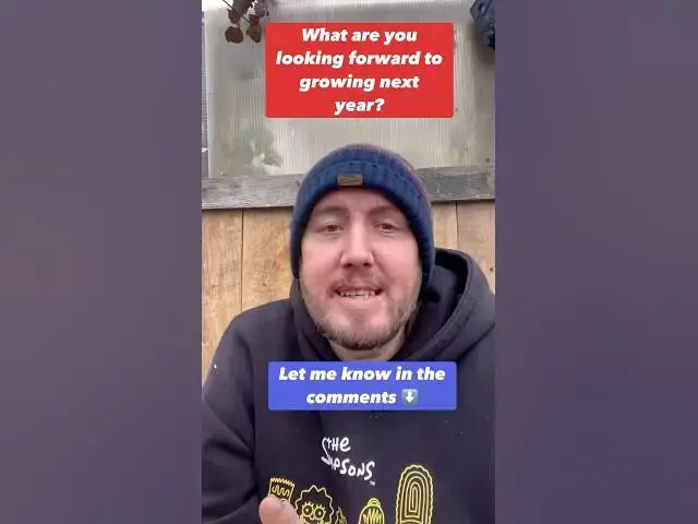 'Video thumbnail for What are you looking forward to growing next year? 👨‍🌾 #allotment #gardening #growyourown'