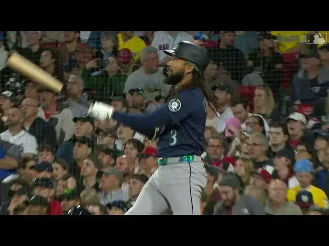 'Video thumbnail for J.P. Crawford SLUGS a Three-Run Home Run! | 1st HR of 2025 | Seattle Mariners | 04/23/2025'