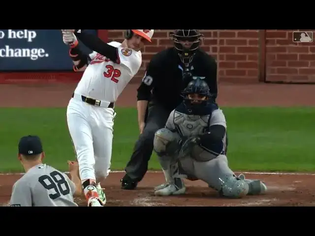 'Video thumbnail for Ryan O'Hearn SMOKES a Three-Run Home Run! | 5th HR of 2025 | Baltimore Orioles | 04/28/2025'