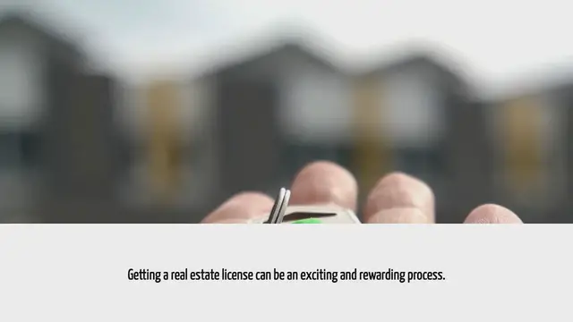 'Video thumbnail for How To Get A Real Estate License'