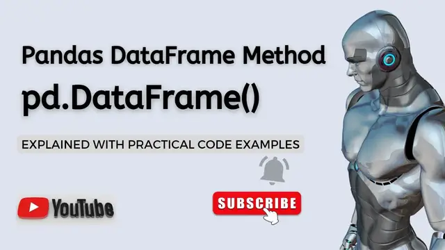 'Video thumbnail for Python Pandas DataFrame Method Explained | Python Pandas Tutorial | Pandas DataFrame Tutorial'