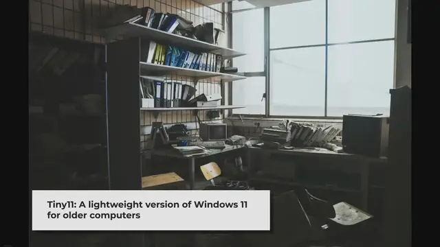 'Video thumbnail for Tiny11:Una Innovadora Versión de Windows 11 para ordenadores no tan modernos'