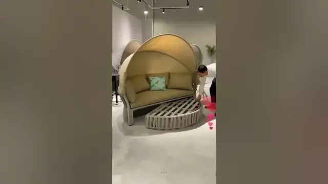 'Video thumbnail for Beautiful Sofa cum Bed | Sofa come Bed for Outdoor | Furniture #shorts'