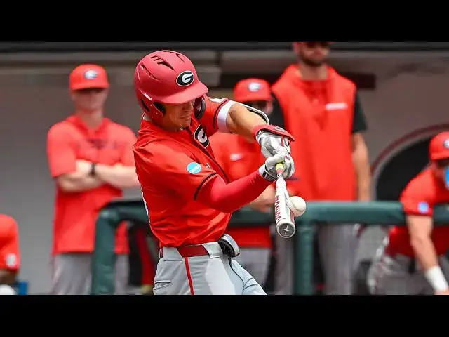 'Video thumbnail for Slate Alford 2025 College Baseball Highlights! | Georgia Bulldogs'