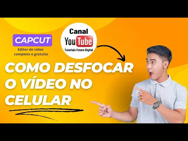 'Video thumbnail for Capcut como desfocar o vídeo no celular'