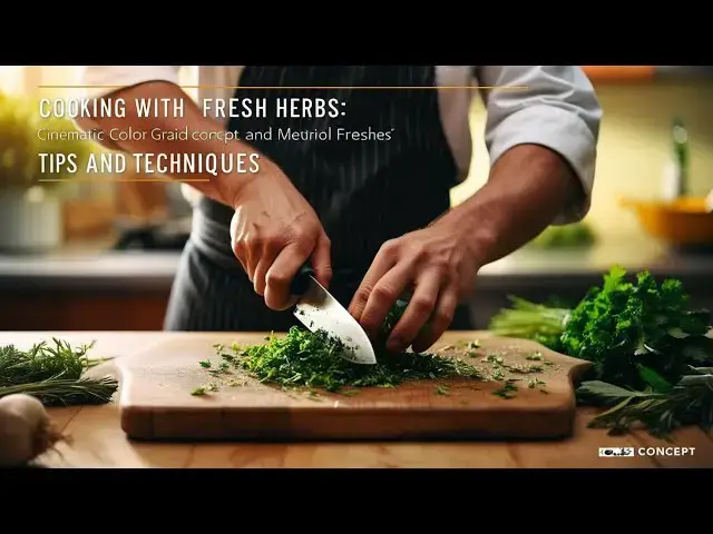'Video thumbnail for Cooking with Fresh Herbs: Tips and Techniques'