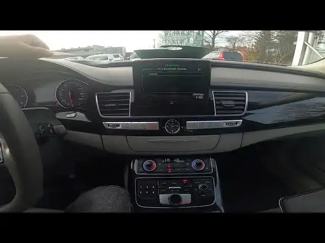 'Video thumbnail for How to Pair Smartphone with System via Bluetooth in AUDI A8 D4 ( 2010 – 2017 )'