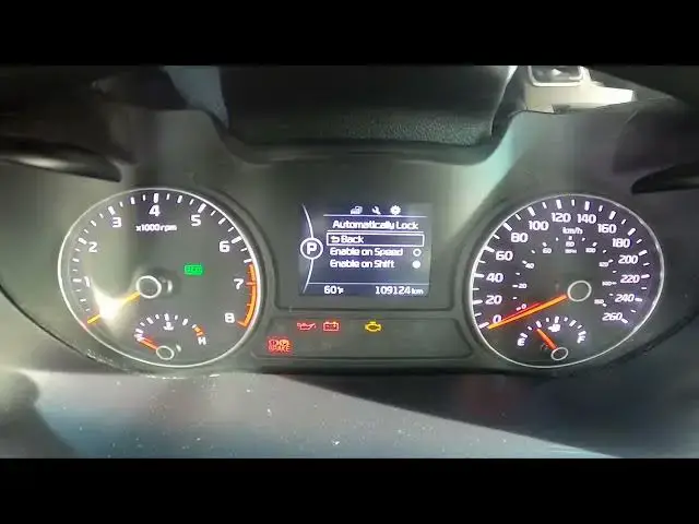 'Video thumbnail for How to Enable or Disable Auto Door Lock in Kia Optima II ( 2015 – 2019 ) | Manage Door Locks'