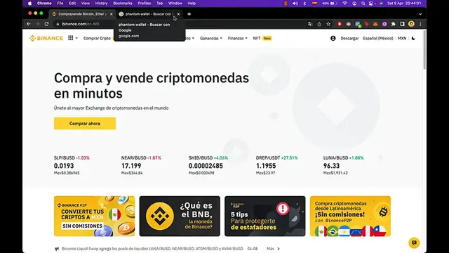 'Video thumbnail for How To Connect Phantom Wallet To Binance (Step by Step)  Send Crypto from Phantom to Binance'