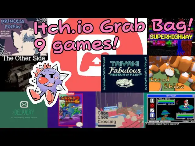 'Video thumbnail for 🔴Zelda Plays itch.io Grab Bag! #2 | Undertale 2, Delivery, and more experimental/cool games!'