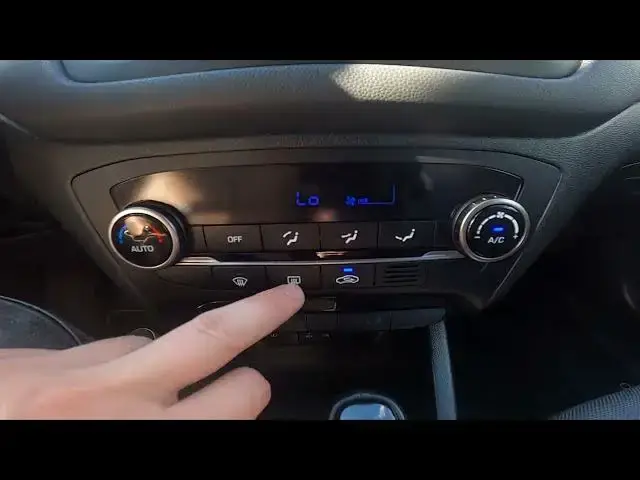 'Video thumbnail for How to Enable or Disable Rear Windshield Blowing in Hyundai I20 II ( 2012 – 2020 ) | Rear Heating'