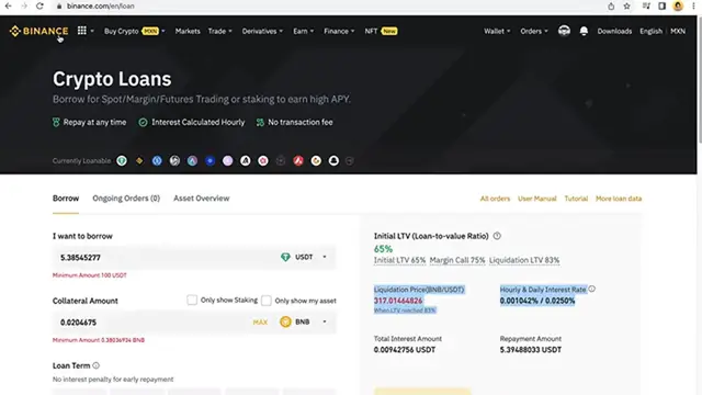 'Video thumbnail for How To Borrow Money From Binance (Step by Step)  Binance Crypto Loans'