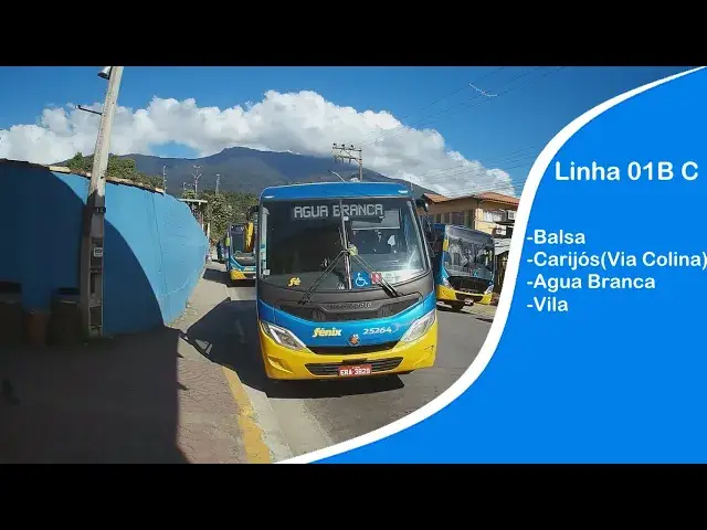 'Video thumbnail for Linha 01B C-Balsa/Carijós/Agua Branca/Vila(Via Colina)'