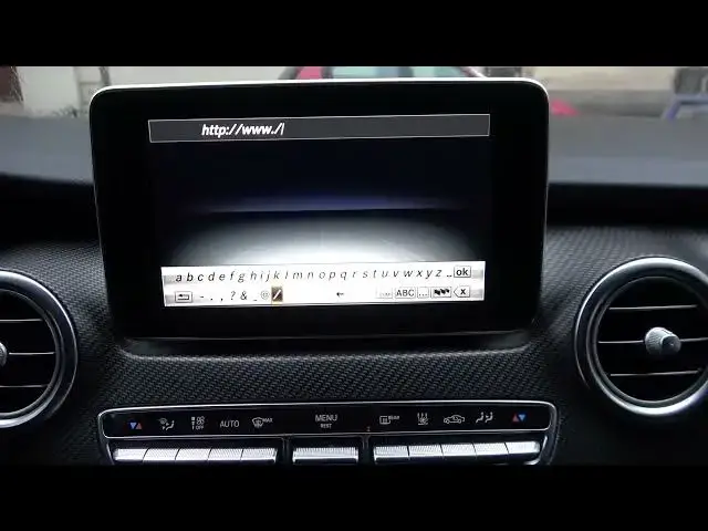 'Video thumbnail for How to Enter Internet Browser via Radio Display in Mercedes V Class W447 (2014 - now)'