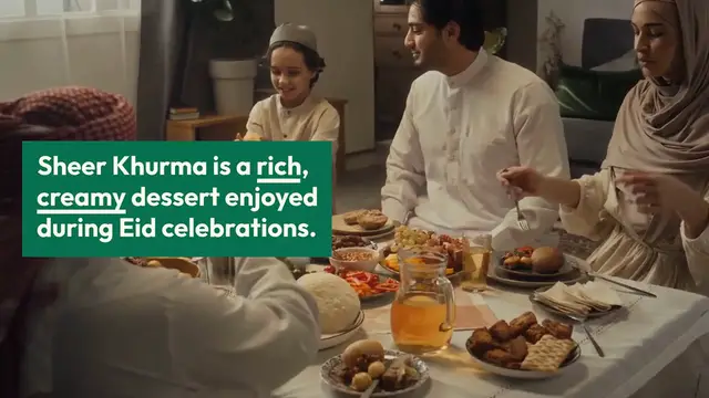 'Video thumbnail for How to Prepare Sheer Khurma: A Classic Eid Dessert'