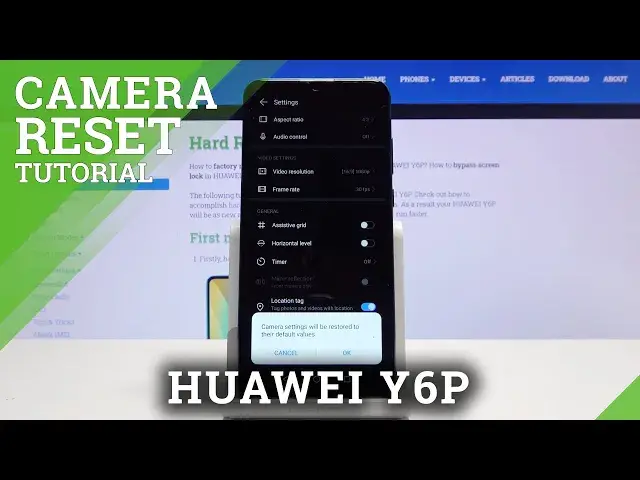'Video thumbnail for How to Reset Camera Settings in HUAWEI Y6P – Erase Camera Errors'
