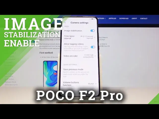 'Video thumbnail for How to Activate Image Stabilization in XIAOMI Poco F2 Pro – Image Stabilization'