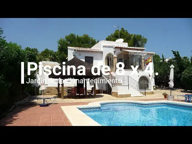 'Video thumbnail for Oportunidad villa a la venta a 5 min del Arenal, Javea, Costa Blanca.'