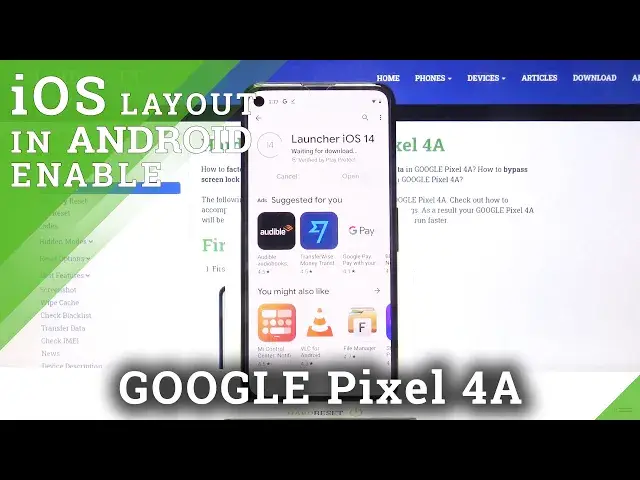 'Video thumbnail for How to Install and Apply iOS Launcher in Google Pixel 4A – Set Up iPhone Layout'