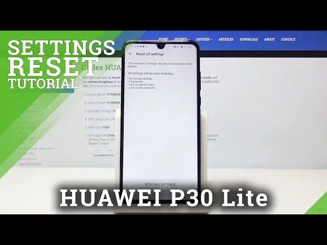 'Video thumbnail for How to Reset Settings in HUAWEI P30 Lite – Reset Defaults'