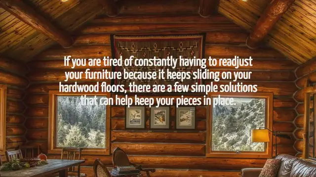 'Video thumbnail for How To Stop Furniture From Sliding On Hardwood Floors'