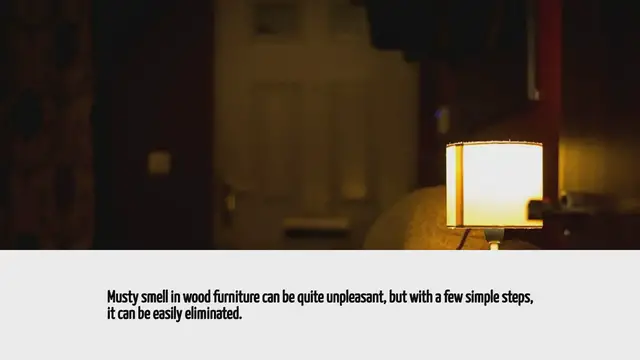 'Video thumbnail for How To Remove Musty Smell From Wood Furniture'