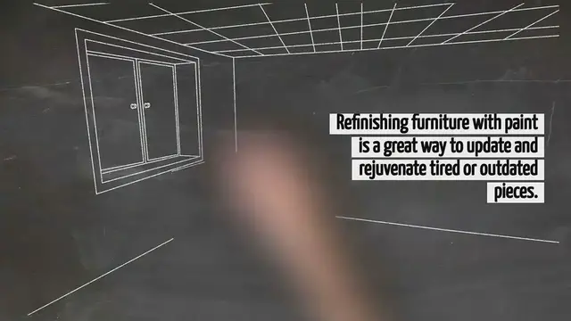 'Video thumbnail for How To Refinish Furniture With Paint'