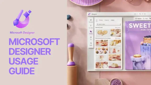 'Video thumbnail for Microsoft Designer Usage Guide - Free Graphic Design App & Canva AI Alternative'