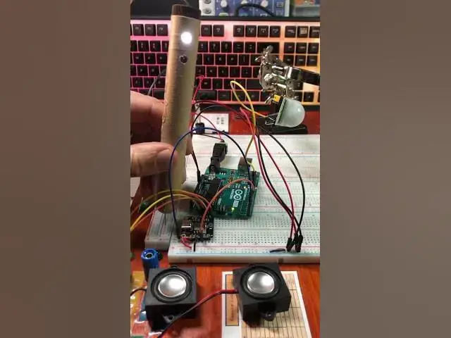 'Video thumbnail for Cigar Tube Circuit Testing the OwlBot Prototype Circuit'