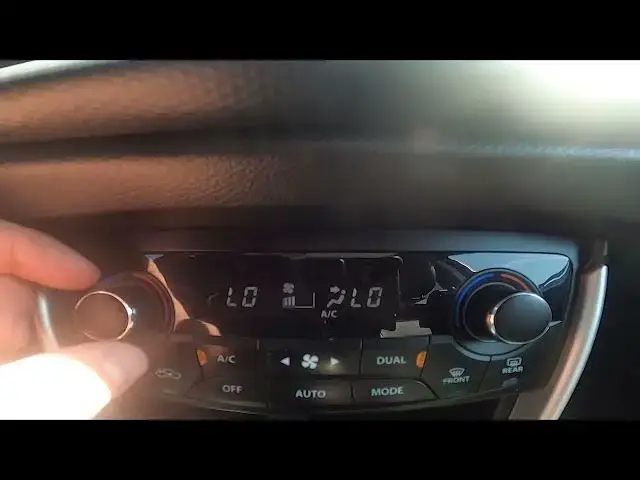 'Video thumbnail for How to Change Airflow Temperature in Suzuki SX4 II ( 2013 – 2021 )'
