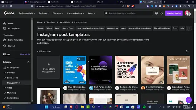 'Video thumbnail for How To Use MidJourney To Create Visual Content For Social Media (Tutorial 2024)'
