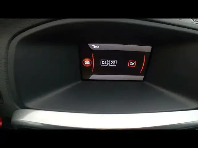 'Video thumbnail for How to Manually Change Date and Time in Volvo V60 I ( 2010 – 2018 ) | Manage Time Settings'
