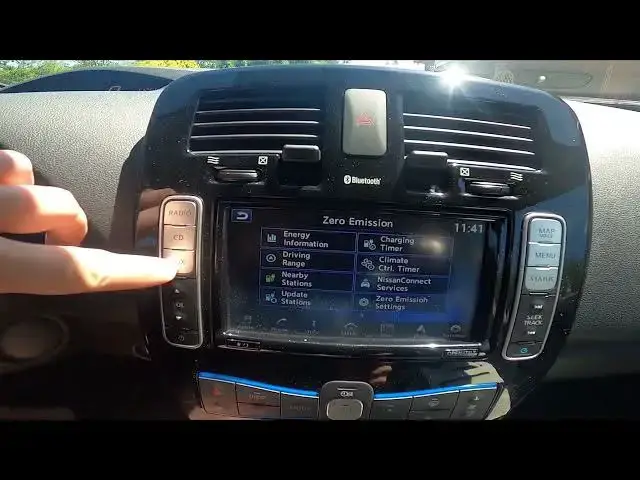 'Video thumbnail for How to Change Radio Source in Nissan Leaf ( 2011 - 2017 ) - Enable AUX or Bluetooth'