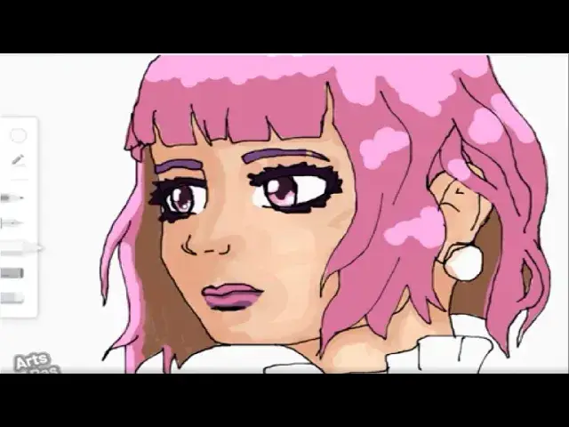 'Video thumbnail for Drawing a Girl | Arts Pas speed art'