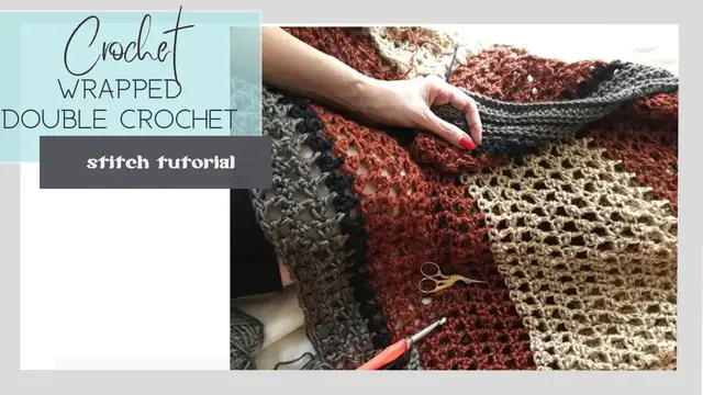 'Video thumbnail for Wrapped double crochet demo'
