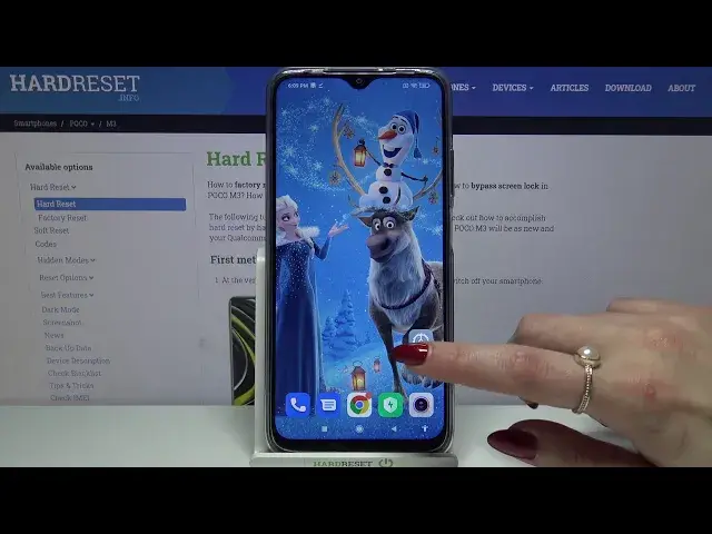 'Video thumbnail for How to Change Size of Font in Poco M3 – Font Settings'