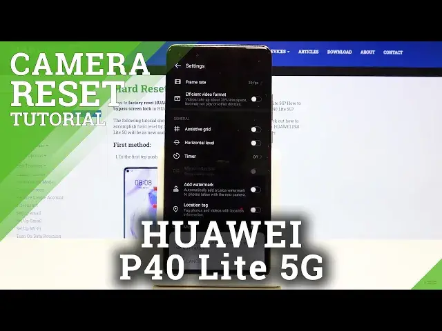 'Video thumbnail for How to Reset Camera Settings in Huawei P40 Lite 5G – Set Camera as Default'