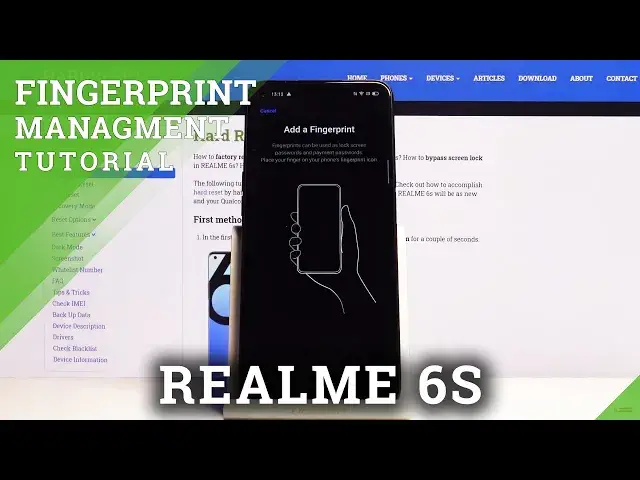 'Video thumbnail for How to Add Fingerprint in REALME 6s – Add Fingerprint Lock'