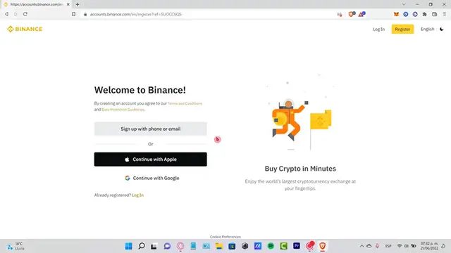 'Video thumbnail for Detailed Guide to Binance Account Creation in 2024: Step-by-Step Process for Registering on Binance'