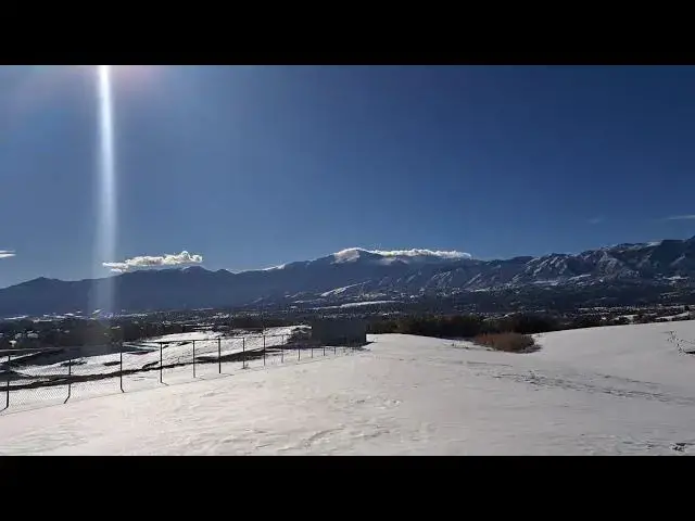 'Video thumbnail for Snowy Weather, Colorado Springs, Colorado'