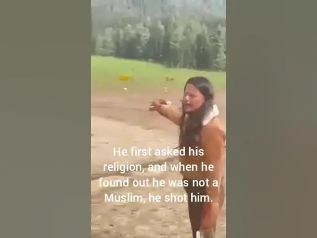 'Video thumbnail for He asked his religion. He wasn’t a Muslim. He shot him'