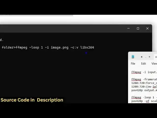 'Video thumbnail for FFMPEG Command to Create a Video From a Single Image For a Specific Duration in Terminal'
