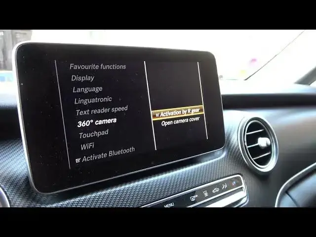 'Video thumbnail for How to Manage 360 Degrees Camera in Mercedes V Class W447 ( 2014 - now ) - Enter Camera Settings'