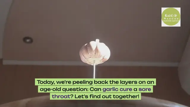 'Video thumbnail for Does Garlic Cure Sore Throat? | The Science Behind Home Remedies'