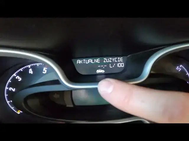 'Video thumbnail for How to Check Current Fuel Consumption in Opel Vivaro B ( 2014 – 2019 )'
